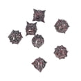 thumbnail image 3 of Dados De Juego De Mesa De Metal, Juego De Dados De 7 Piezas Número Claro De Desplazamiento Equilibrado Portátil Para Juegos De Mesa ANGGREK  NO, 3 of 7