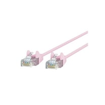 Belkin Slim - Patch cable - RJ-45 (M) to RJ-45 (M) - 91.4 cm - UTP - CAT 6 - molded, snagless - pink