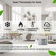 thumbnail image 4 of Smart WiFi Thermostat 4.8 Inch LCD Touch Screen Smart Thermostat, 4 of 5