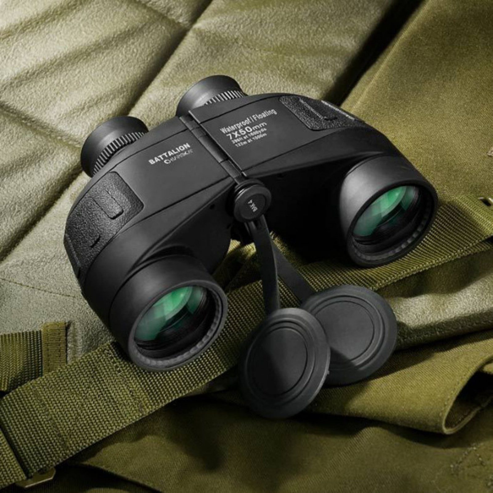 Barska 7x50 Water Proof Floating Battalion Binoculars With