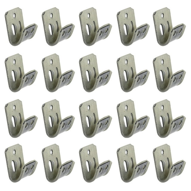 Matsuzay Clip de resorte para tapicería de 20 piezas, soporte de esquinas, soportes de esquina duraderos, cerrojos de Hardware para sofá, Decoración del hogar