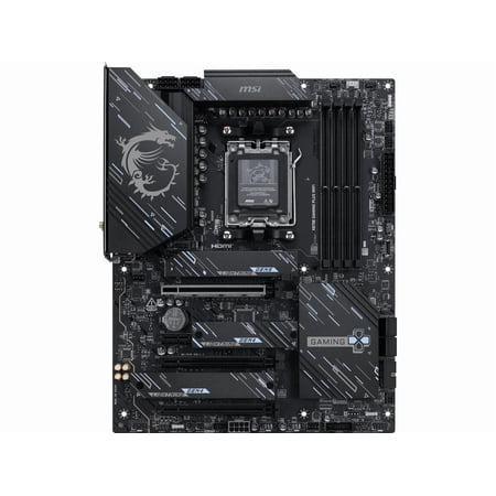 MSI - X870E GAMING PLUS WIFI (Socket AM5) AMD X870E ATX DDR5 Wi-Fi 7 Motherboard - Black