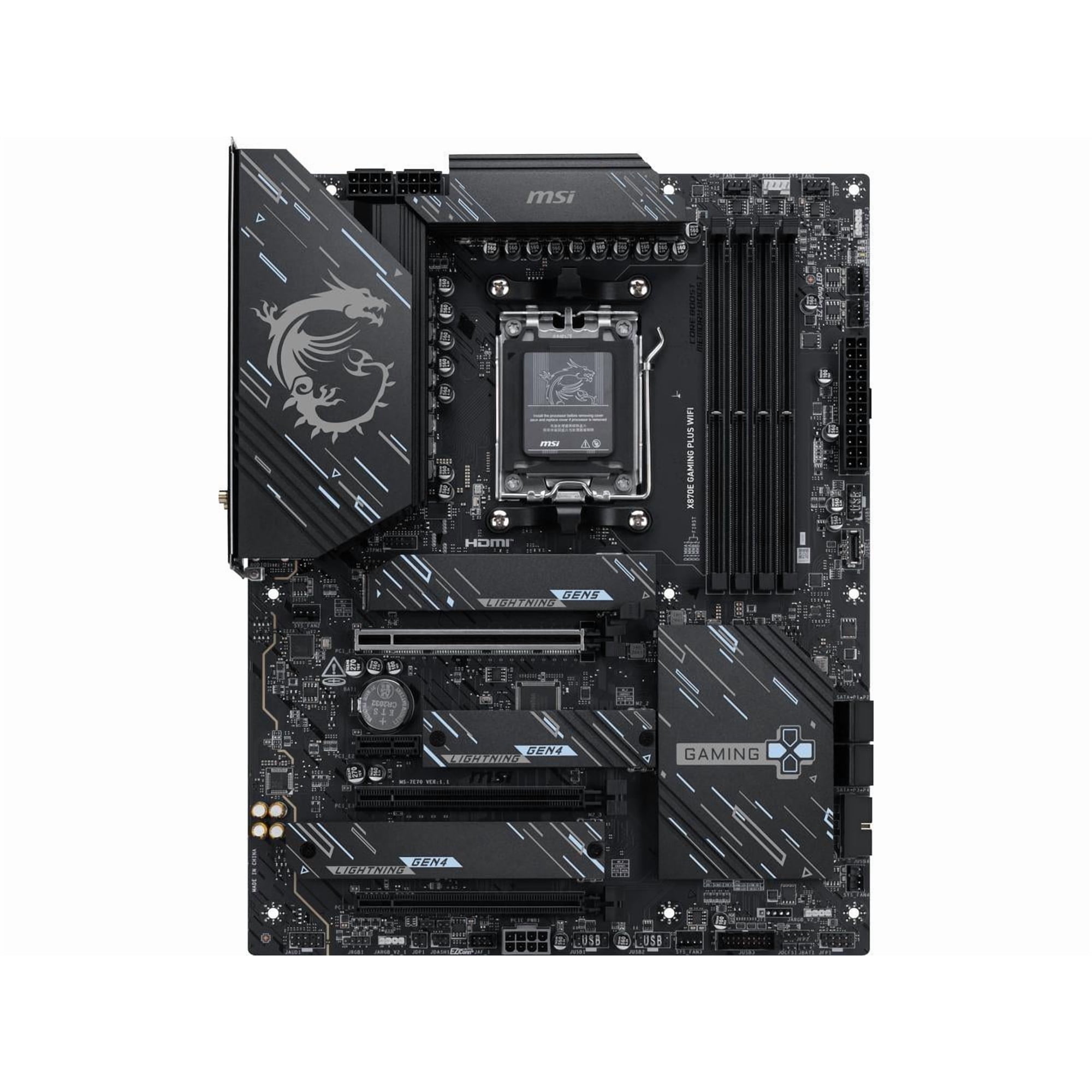 MSI X870E Gaming Plus WiFi AMD AM5 DDR5 ATX Destkop Motherboard