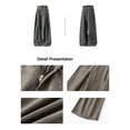 thumbnail image 6 of CONZONE Men's Baggy Suit Pants Wide Leg Dress Pants for Men Trendy Buttons Solid Color Soft Formal Business Trousers With Pocket, 6 of 9