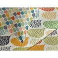 thumbnail image 4 of Ambesonne Abstract Quilted Bedspread Set 3 Pcs, Colorful Large Drops, King Size, Multicolor, 4 of 5