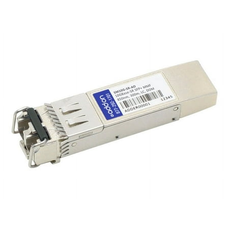 UPC: 0821455684498 | AddOn – SFP+ transceiver module (equivalent to: Chelsio SM10G-SR) – 10 GigE – 10GBase-SR – LC multi-mode – up to 984 ft – 850 nm – TAA Compliant