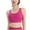 Hot Pink, variant on DDAPJ pyju Sports Bras for Women No Underwire Low Support Racerback Yoga Running Bra Comfortable Padded Workout Tops Birthday Gifts Blue L