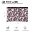 thumbnail image 4 of Fotbe Daisies Flowers Reusable Cosmetic Bag Makeup Bag for Women Large Travel Cosmetic Pouch Girls' Make Up Organizer, 4 of 8