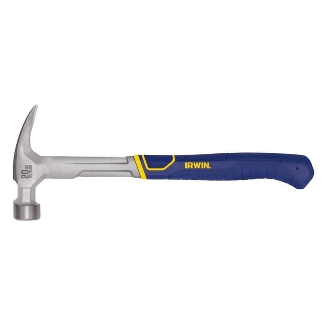 Martillo IRWIN Azul Garra Rasgada con Agarre Ergonómico 20 Onzas