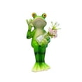 thumbnail image 1 of Floating Frog Mini Pond Decoration, Resin Garden Figure for Outdoor Pond & Garden Decor, 1 of 6