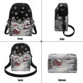 thumbnail image 5 of CHAQLIN Snow House Pattern Cross Body Cell Phone Purse for Womens, Adjustable Strap Small Crossbody Wallet with Adjustable Straps for Travel Shopping, 5 of 8