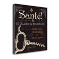 thumbnail image 2 of Tangletown Fine Art 'Flavors of France V' Textual Art on Canvas, 2 of 3