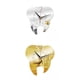 thumbnail image 1 of Juego de 2 Elegantes Relojes de Pared en Tonos Plata, 1 of 9