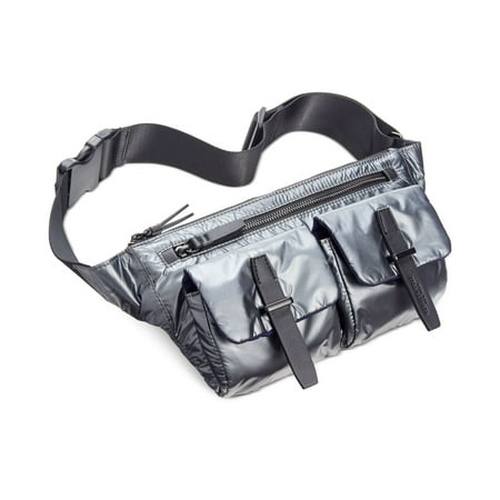 Kenneth Cole New York Vesey Belt Bag Gunmetal Gray