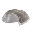 thumbnail image 2 of Hair Replacement System Toupee for Men Human Hair Prosthesis Hair Units Mono Combine with Behind PU Hair pieces, 2 of 5