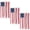 3PC-D, variant on 4th of July Decorations - 4 x 2.2 Ft Rag American Flag Banner for Home Party Wall Hanging Decor - Independence Day Accessories for 250th Anniversary Celebration Indoor Outdoor(2PCS)