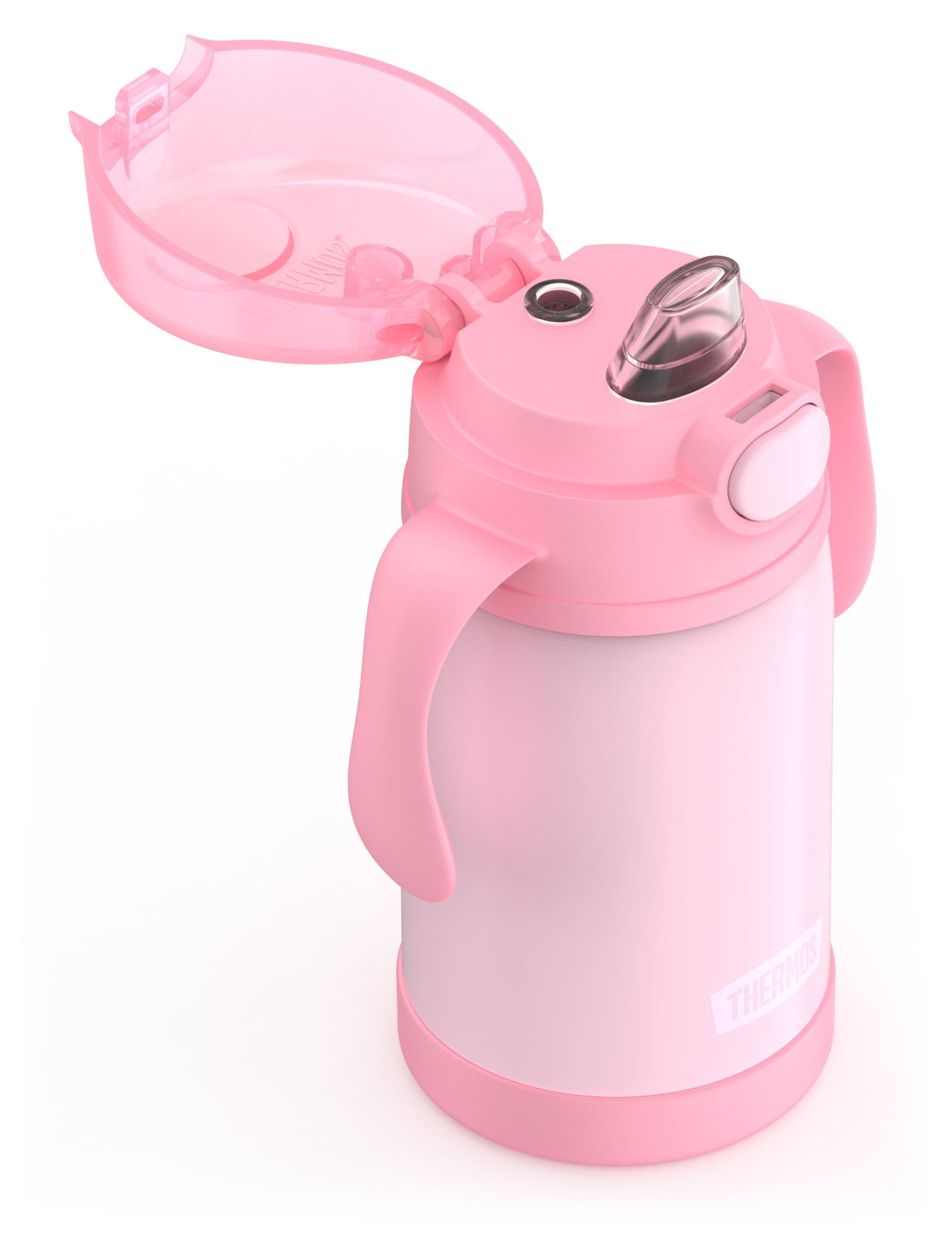 Thermos Biberon à Paille en Acier Inoxydable Isolé sous Vide 10 Oz