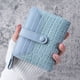 thumbnail image 1 of Cartera de piel de cocodrilo con hebilla para mujer, tarjetero corto con cremallera, monedero para varias tarjetas, 1 of 1