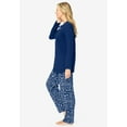 thumbnail image 3 of Only Necessities Plus Size Henley PJ Set, 3 of 6