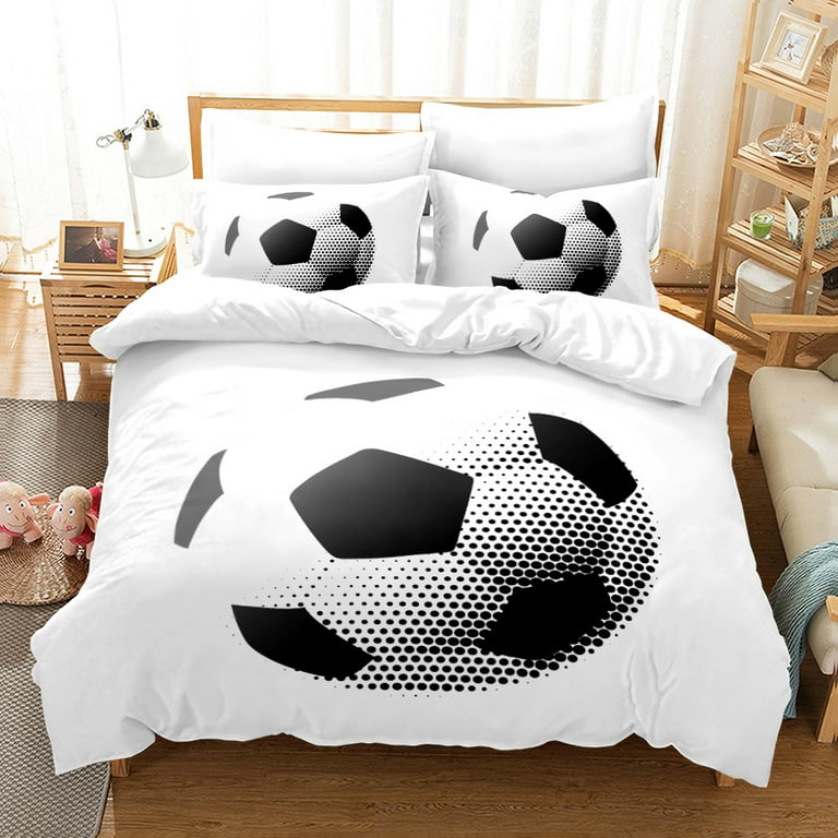 Girls hotsell football bedding