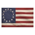thumbnail image 2 of 250th anniversary usa Flag 3x5: Double Sided 3-Ply Betsy Ross Flags Heavy Duty - UV Protection & Fade Resistant & Reinforced Brass Grommets - 250 Years Of Freedom, 2 of 9
