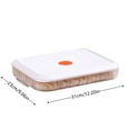 thumbnail image 3 of Outdor Stackable Airtight Food Storage Containers With Secure Locking Lids For Kitchen Pantry Organization And Freshness Preservation, 3 of 5