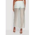 thumbnail image 4 of Women's Organza Varsity Stripe Straight Leg Pants, 4 of 4