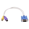 thumbnail image 2 of Adaptador VGA a RCA hembra,Convertidor VGA a S-Video RCA,Cable VGA a S-Video RCA,Adaptador convertidor VGA a S-Video/RCA,Adaptador VGA macho a S-Video RCA,Adaptador de pantalla VGA a 2 piezas, 2 of 9