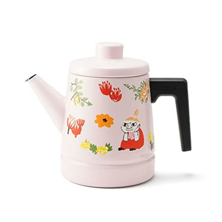 

Fuji enamel coffee kettle 1.6 liter enamel IH compatible Little Mii drip kettle MTP-1.6CP
