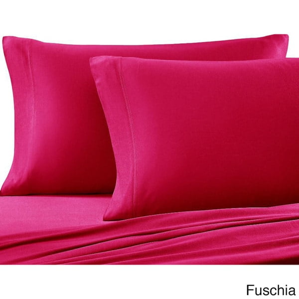 Johnson Home Ensemble de draps Easy Fit en tricot de jersey en tricot de coton peigné de Johnson Home