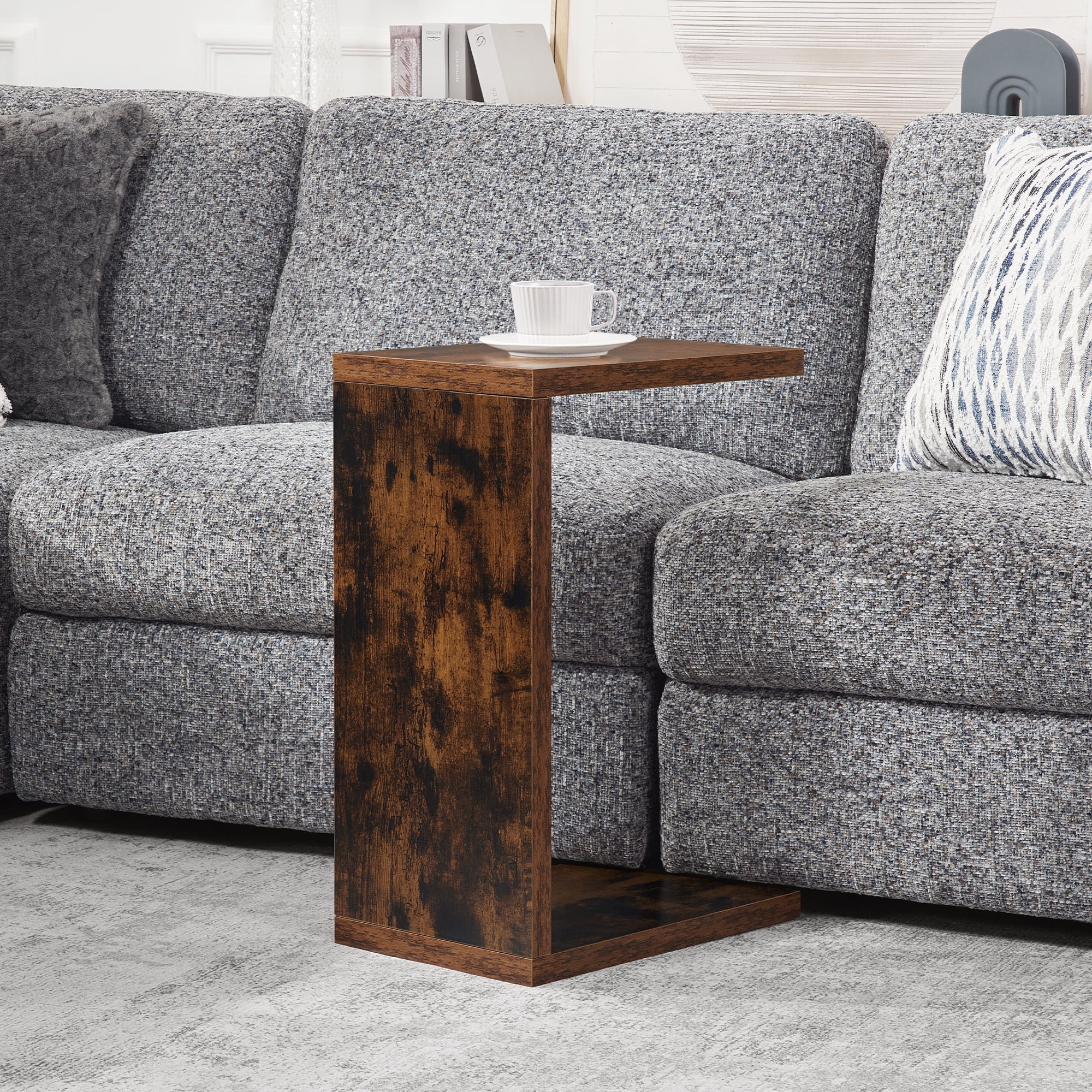 Convenience Concepts Northfield Admiral C End Table, Barnwood