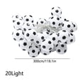 thumbnail image 3 of LED Football String Lights Indoor Decorative Light String for World Cup Theme Parties Bar Room Holiday Decor 118.11 in, 3 of 9