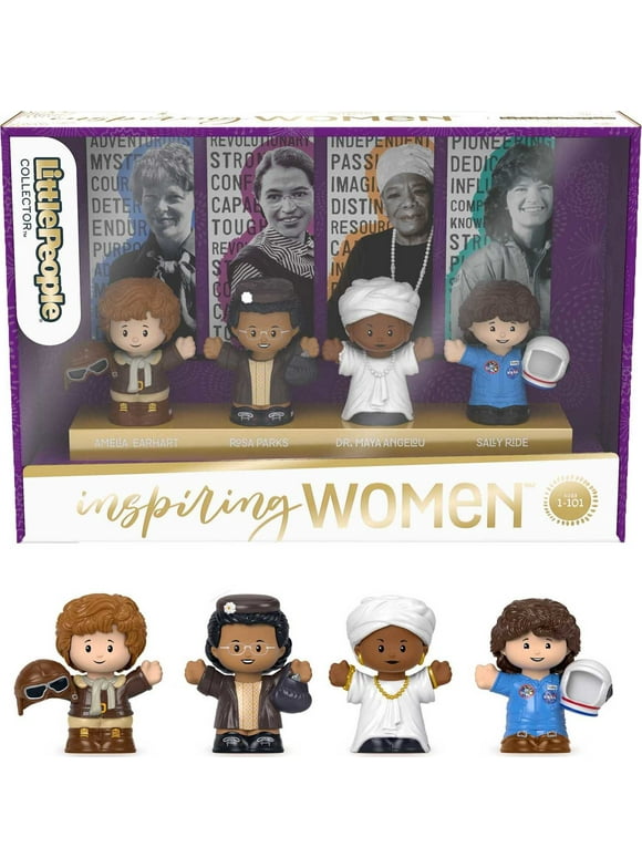 Little People Collector Inspiring Women Special Edition Figure Set, 4 Figurines