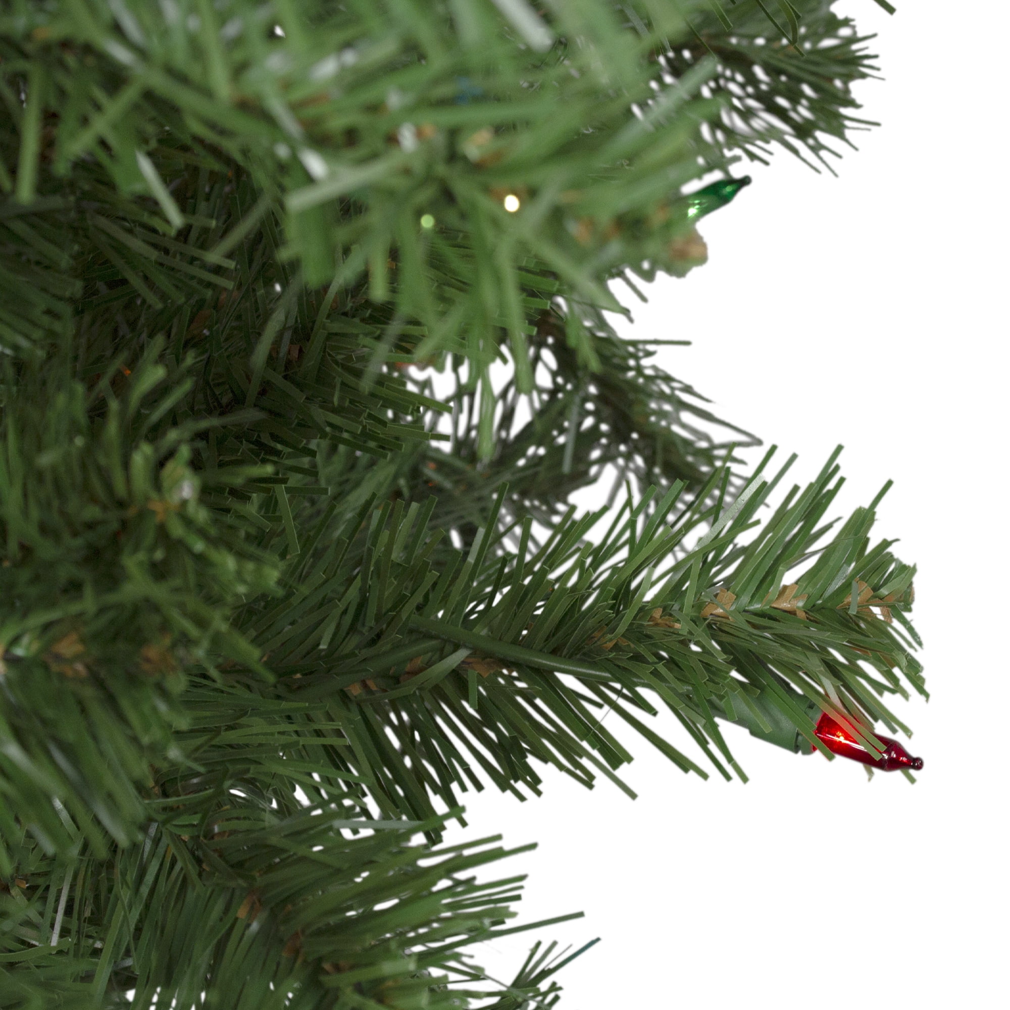 Northlight 6' Pre-Lit Alberta Pine Slim Artificial Christmas Tree - Multi Lights