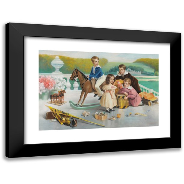 Charles Scolik 24x17 Black Modern Framed Museum Art Print Titled The