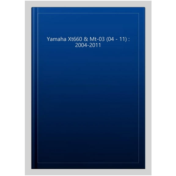 Yamaha XT660 & MT-03 (04 - 11) Haynes Repair Manual (Paperback)