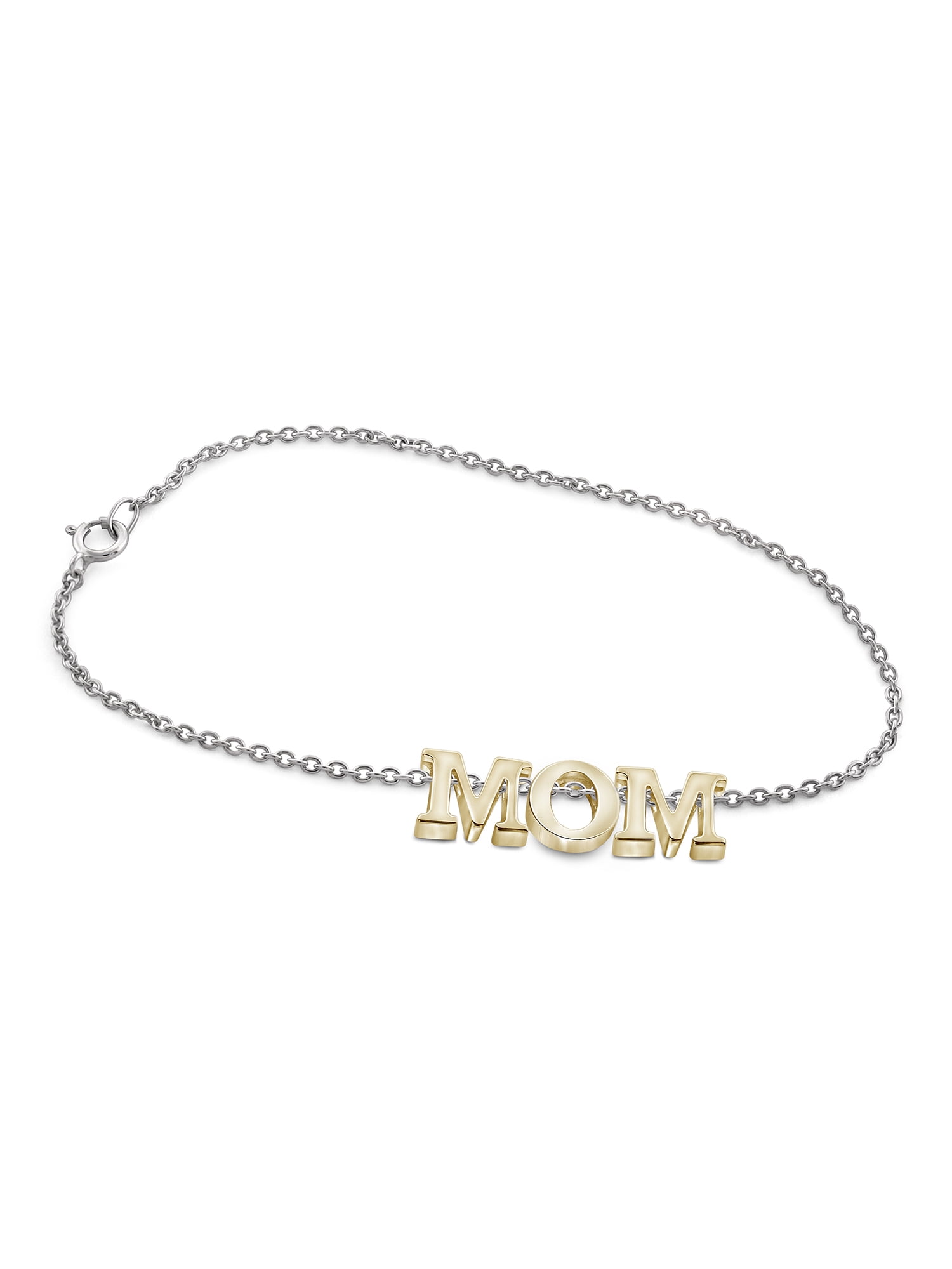 Mama Wolf & Children Family Bangle Bracelet | Mom Daughter Gift, Silver Plated Copper