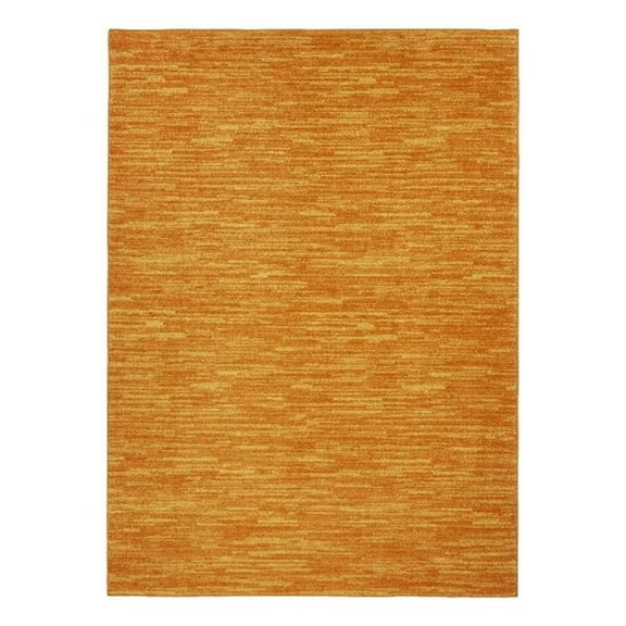 Pemberly Row 5' x 7' Sunburst Fabric Outdoor Area Rug (5' x 7')