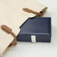 thumbnail image 5 of Unique Bargains Travel Jewelry Box Small Portable PU Leather Jewelry Organizer Storage Navy Blue, 5 of 7