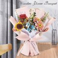 thumbnail image 2 of LWBDD 3D Wooden Puzzles Flower Bouquet DIY Model Building Kit Creative Gift for Valentine's Day/Mother's Day/Birthday/Christmas, 2 of 6