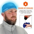 thumbnail image 3 of Ergodyne 6632 Blue Cooling Skull Cap, 3 of 7