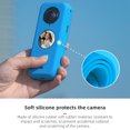 thumbnail image 3 of SUSUchens - Funda protectora de silicona suave a prueba de polvo para cámara Insta 360 One X2, color negro, 3 of 8