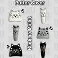 thumbnail image 4 of Baohd Golf Head Covers Mallet Putter Professionals Outdoor Training Equipment Semicircle White, 4 of 5