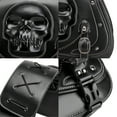 thumbnail image 4 of Versatile Motorcycle Saddlebags PU Leather Waterproof Storage Bag Stylish Skull Designs Saddlebags Upgrades for Bike, 4 of 9