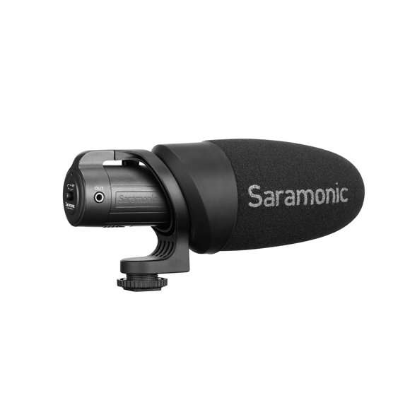 Micrófono Saramonic CAMMIC+ para Cámara con Batería AA