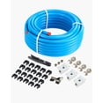 thumbnail image 1 of VEVOR Air Compressor Line Kit 3/4'' x 100FT HDPE/Aluminum Shop Air Piping System Blue, 1 of 9