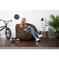 thumbnail image 4 of Lux by Big Joe Large Milano Blazer Leather Bean Bag, 4 of 5