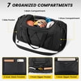 thumbnail image 3 of Bolsa de viaje Gym Bag Vorspack de 21 pulgadas para hombre con compartimento para zapatos, 3 of 7