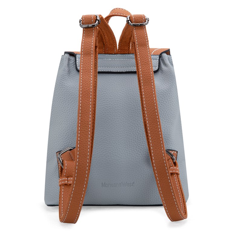 Montana West Small Backpack for Women Vegan Leather Mini  display picture 2