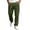 Green, variant on Men Button Fly Curved Seam Vertical Zipper Pocket Straight Leg Quick Dry Woven Casual Pants Deep Side Slip Pockets Water Resistant Wrinkle Free Urban Commute Sightseeing Trousers M